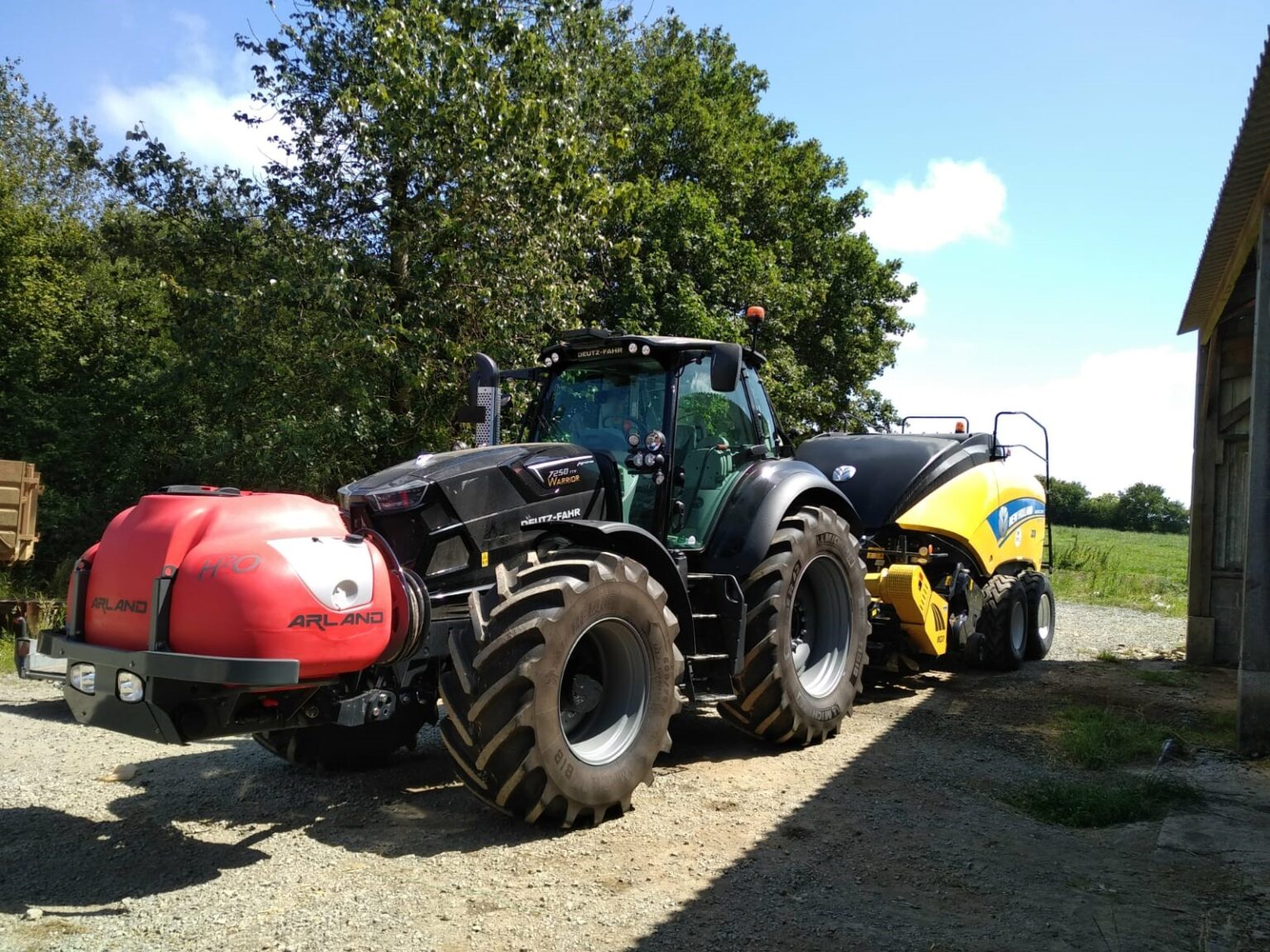 arland pulverisation cuve frontale h2o 3